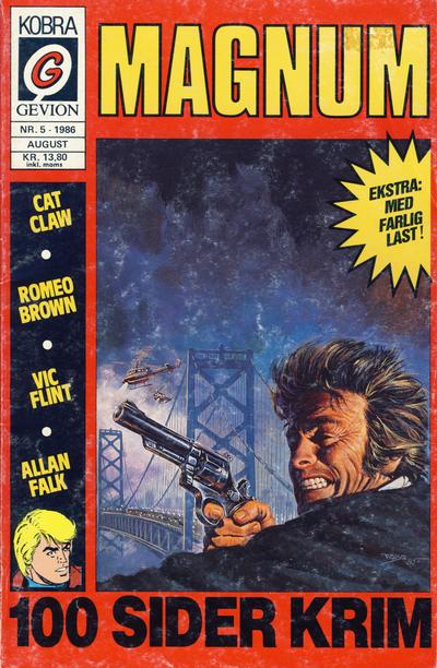 Cover for Magnum (Gevion, 1986 series) #5/1986