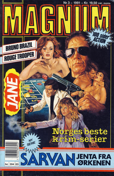 Cover for Magnum (Bladkompaniet / Schibsted, 1988 series) #3/1991