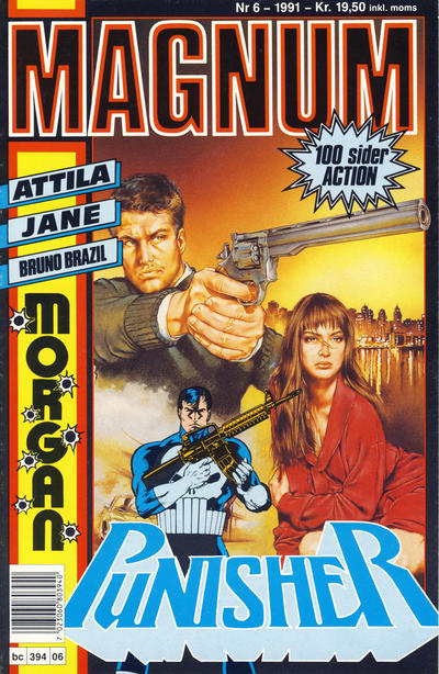 Cover for Magnum (Bladkompaniet / Schibsted, 1988 series) #6/1991