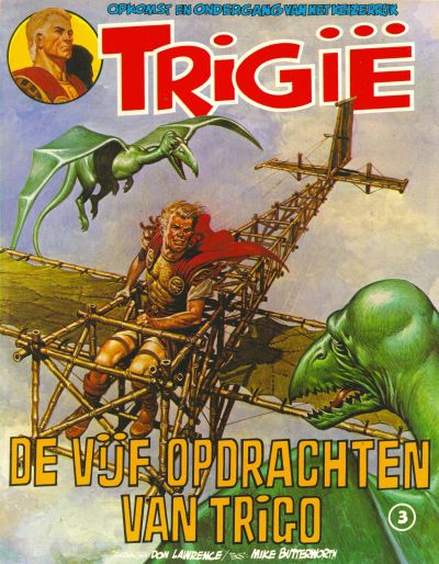 Cover for Trigië (Oberon, 1977 series) #3 - De vijf opdrachten van Trigo