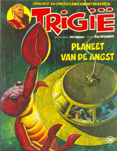 Cover for Trigië (Oberon, 1977 series) #10 - Planeet van de angst