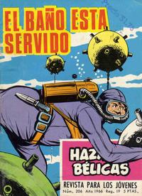 Cover Thumbnail for Hazañas Bélicas (Ediciones Toray, 1958 series) #206
