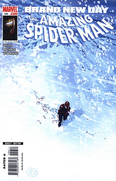 Cover for The Amazing Spider-Man (Marvel, 1999 series) #556 [Direct Edition]