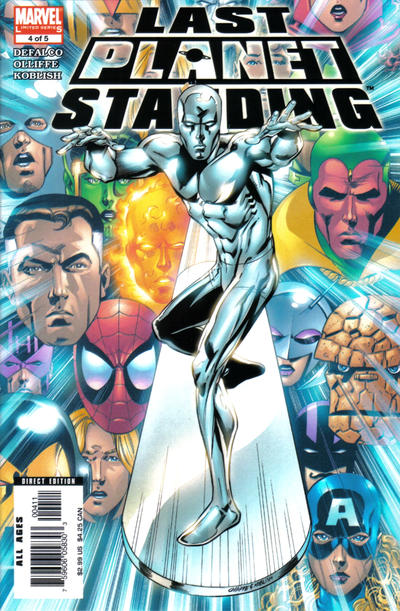 Cover for Last Planet Standing (Marvel, 2006 series) #4