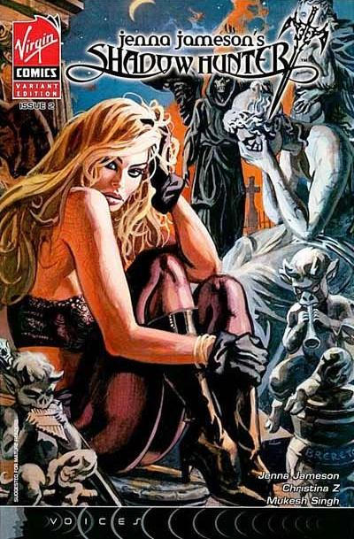 Cover for Shadow Hunter (Virgin, 2007 series) #2 [Dan Brereton Cover]