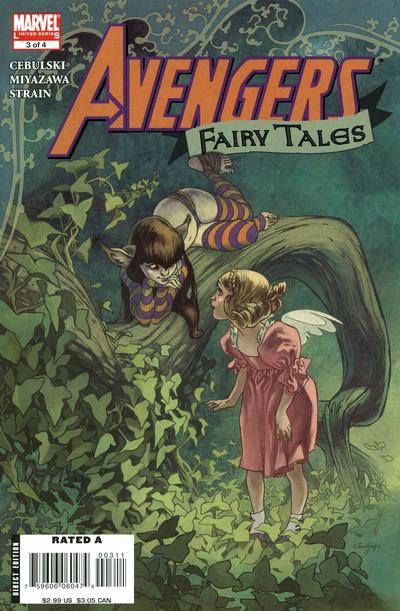Cover for Avengers Fairy Tales (Marvel, 2008 series) #3