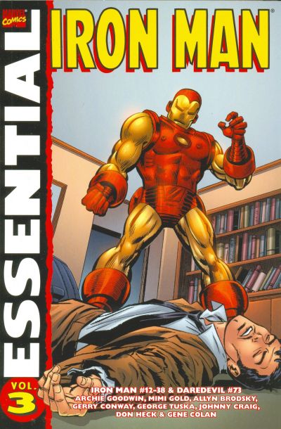Cover for Essential Iron Man (Marvel, 2000 series) #3 [First Printing]
