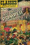 Cover for Classics Illustrated (Gilberton, 1947 series) #35 [O] - The Last Days of Pompeii