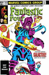 Cover Thumbnail for Fantastic Four No. 243 [Marvel Legends Masterworks Figure Reprint] (Marvel, 2006 series) 
