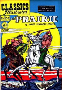 Cover Thumbnail for Classics Illustrated (Gilberton, 1947 series) #58 [O] - The Prairie
