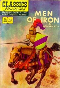 Cover for Classics Illustrated (Gilberton, 1947 series) #88 [O] - Men of Iron