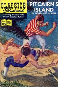 Cover for Classics Illustrated (Gilberton, 1947 series) #109 [O] - Pitcairn's Island