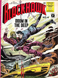 Cover for Blackhawk (Thorpe & Porter, 1956 series) #4