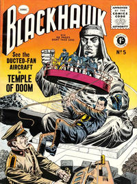 Cover for Blackhawk (Thorpe & Porter, 1956 series) #5
