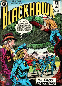 Cover Thumbnail for Blackhawk (Thorpe & Porter, 1956 series) #30
