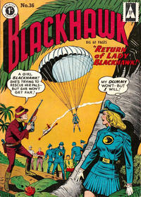 Cover Thumbnail for Blackhawk (Thorpe & Porter, 1956 series) #36