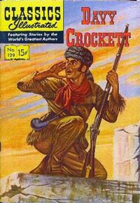 Cover for Classics Illustrated (Gilberton, 1947 series) #129 [O] - Davy Crockett