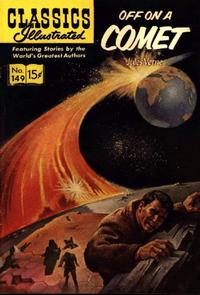 Cover for Classics Illustrated (Gilberton, 1947 series) #149 [O] - Off on a Comet