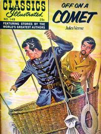 Cover for Classics Illustrated (Gilberton, 1947 series) #149 - Off on a Comet [HRN 166]