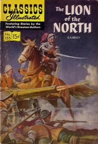 Cover for Classics Illustrated (Gilberton, 1947 series) #155 [O] - The Lion of the North