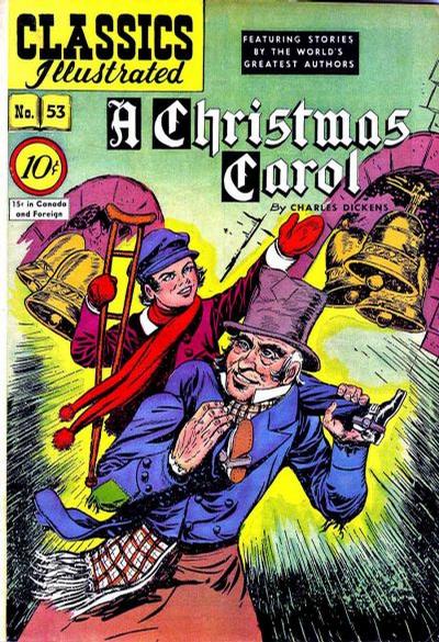 Cover for Classics Illustrated (Gilberton, 1947 series) #53 [O] - A Christmas Carol
