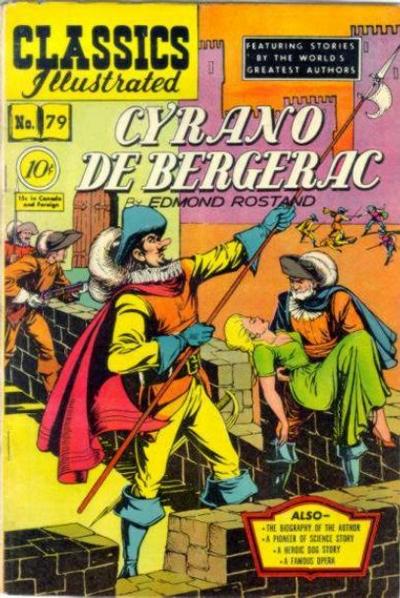Cover for Classics Illustrated (Gilberton, 1947 series) #79 [O] - Cyrano de Bergerac