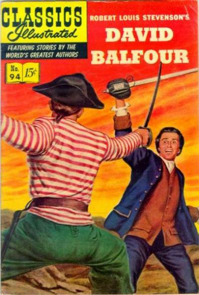 Cover for Classics Illustrated (Gilberton, 1947 series) #94 [O] - David Balfour