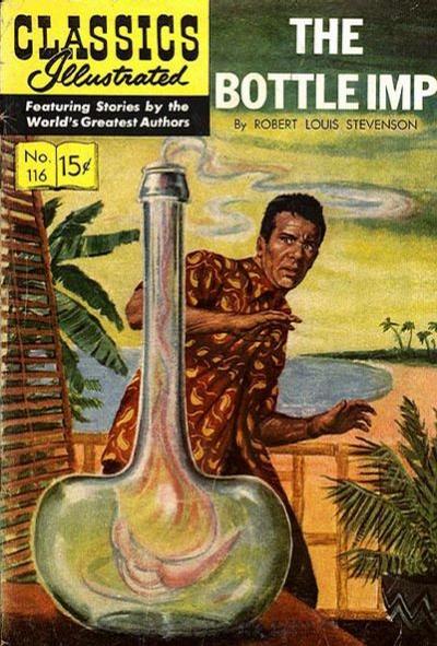 Cover for Classics Illustrated (Gilberton, 1947 series) #116 [O] - The Bottle Imp