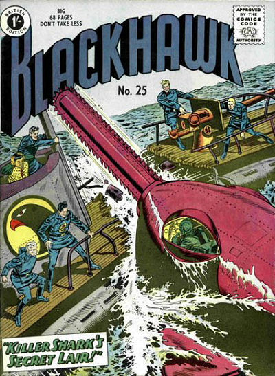 Cover for Blackhawk (Thorpe & Porter, 1956 series) #25