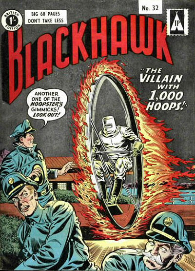 Cover for Blackhawk (Thorpe & Porter, 1956 series) #32