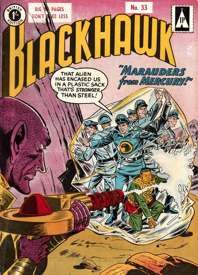Cover for Blackhawk (Thorpe & Porter, 1956 series) #33