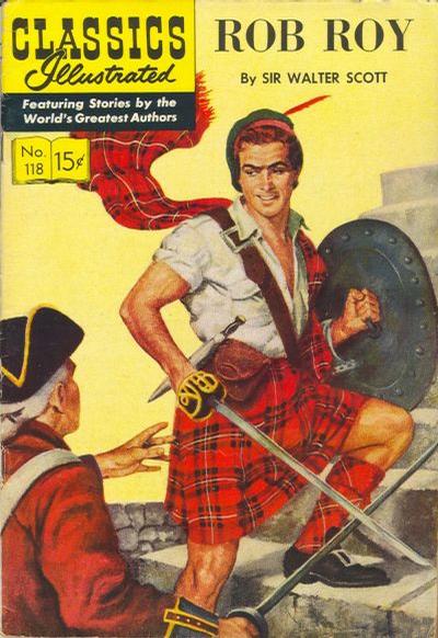 Cover for Classics Illustrated (Gilberton, 1947 series) #118 [O] - Rob Roy