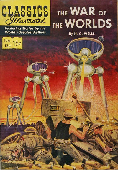 Cover for Classics Illustrated (Gilberton, 1947 series) #124 [O] - The War of the Worlds