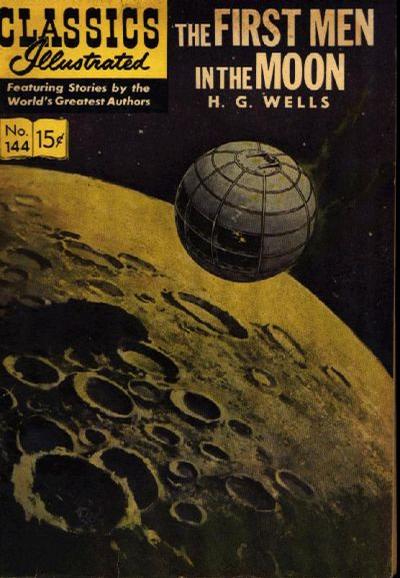 Cover for Classics Illustrated (Gilberton, 1947 series) #144 [O] - The First Men in the Moon