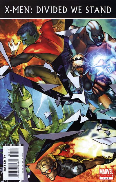 Cover for X-Men: Divided We Stand (Marvel, 2008 series) #1