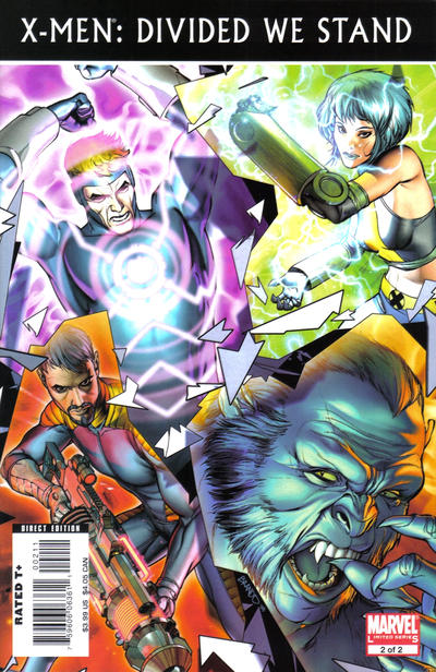 Cover for X-Men: Divided We Stand (Marvel, 2008 series) #2