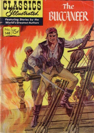 Cover for Classics Illustrated (Gilberton, 1947 series) #148 [O] - The Buccaneer