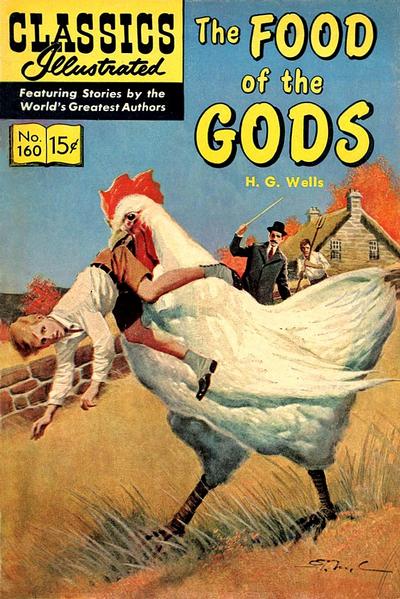 Cover for Classics Illustrated (Gilberton, 1947 series) #160 [O] - The Food of the Gods