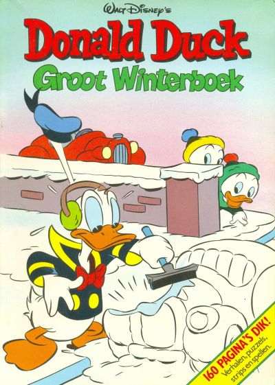 Cover for Donald Duck Groot Winterboek (Oberon, 1980 series) #1988