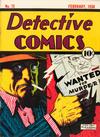 Cover for Detective Comics (DC, 1937 series) #12