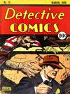 Cover for Detective Comics (DC, 1937 series) #13