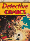 Cover for Detective Comics (DC, 1937 series) #17