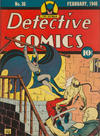 Cover for Detective Comics (DC, 1937 series) #36