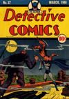 Cover for Detective Comics (DC, 1937 series) #37