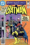 Cover Thumbnail for Detective Comics (1937 series) #497 [Newsstand]