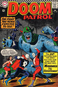 Cover for The Doom Patrol (DC, 1964 series) #109