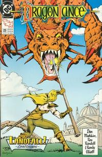 Cover Thumbnail for Dragonlance Comic Book (DC, 1988 series) #23 [Direct]