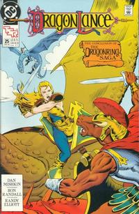 Cover Thumbnail for Dragonlance Comic Book (DC, 1988 series) #25 [Direct]