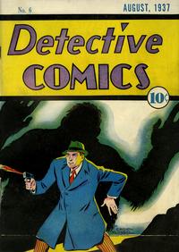 Cover Thumbnail for Detective Comics (DC, 1937 series) #6