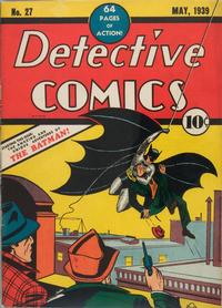 Cover Thumbnail for Detective Comics (DC, 1937 series) #27